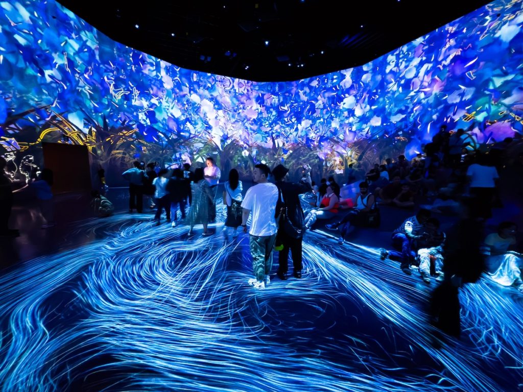 Le teamLab Planets pour une expérience immersive numérique