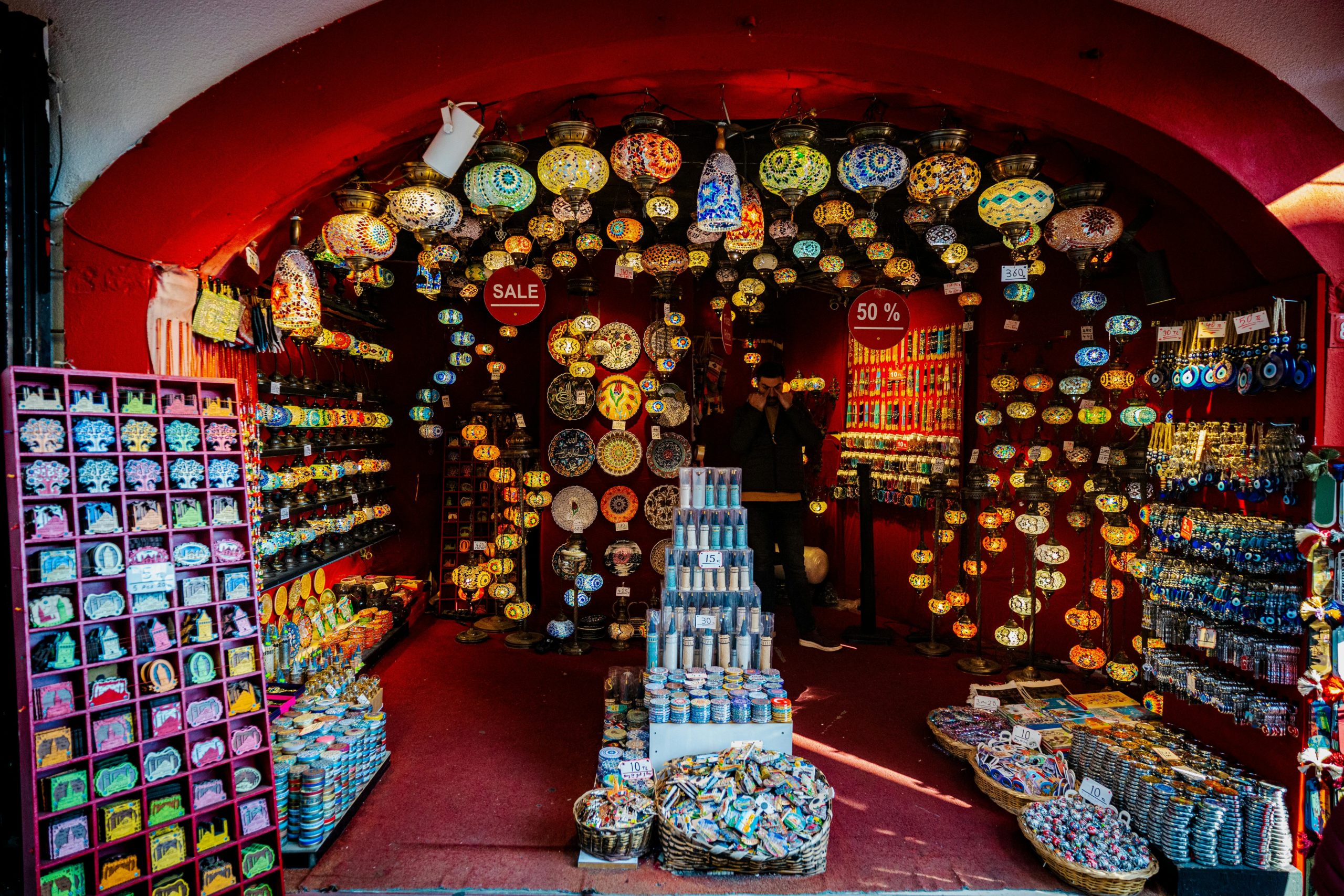 Shopping souvenirs